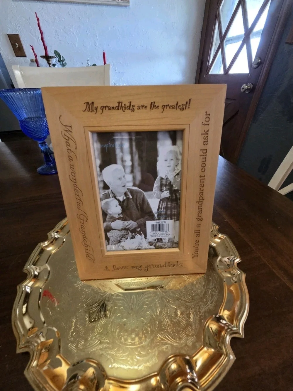 Framed Sentiment Plaque 